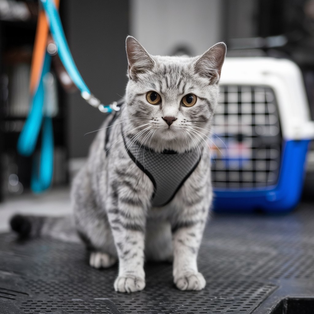 guide to walking your cat on leash