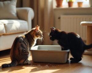 can-cats-share-a-litter-box
