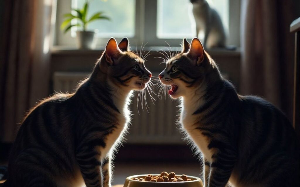 how to calm cat aggression