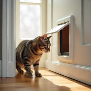 cat use a cat flap