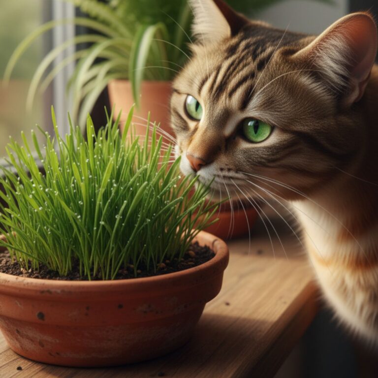 can cats eat chia grass