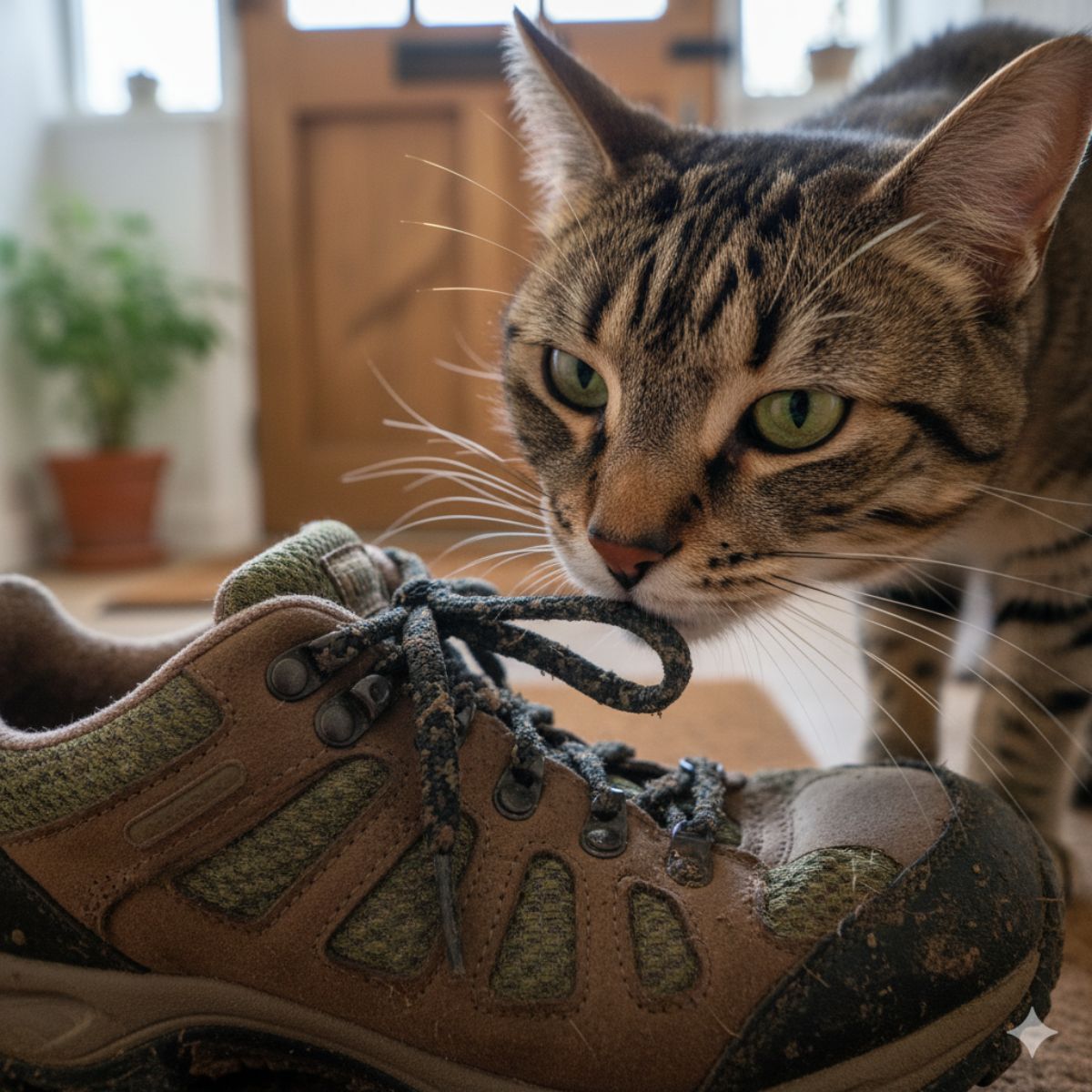 Why cat suddenly sniffing everything