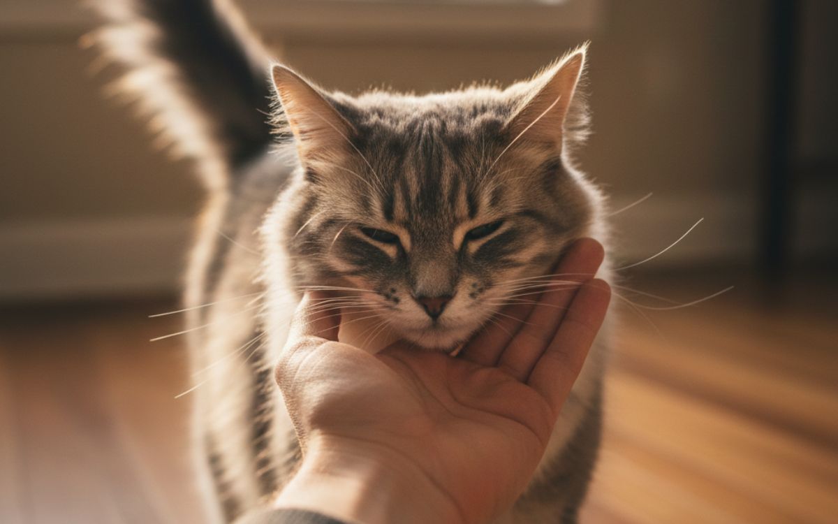 why do cats rub against you